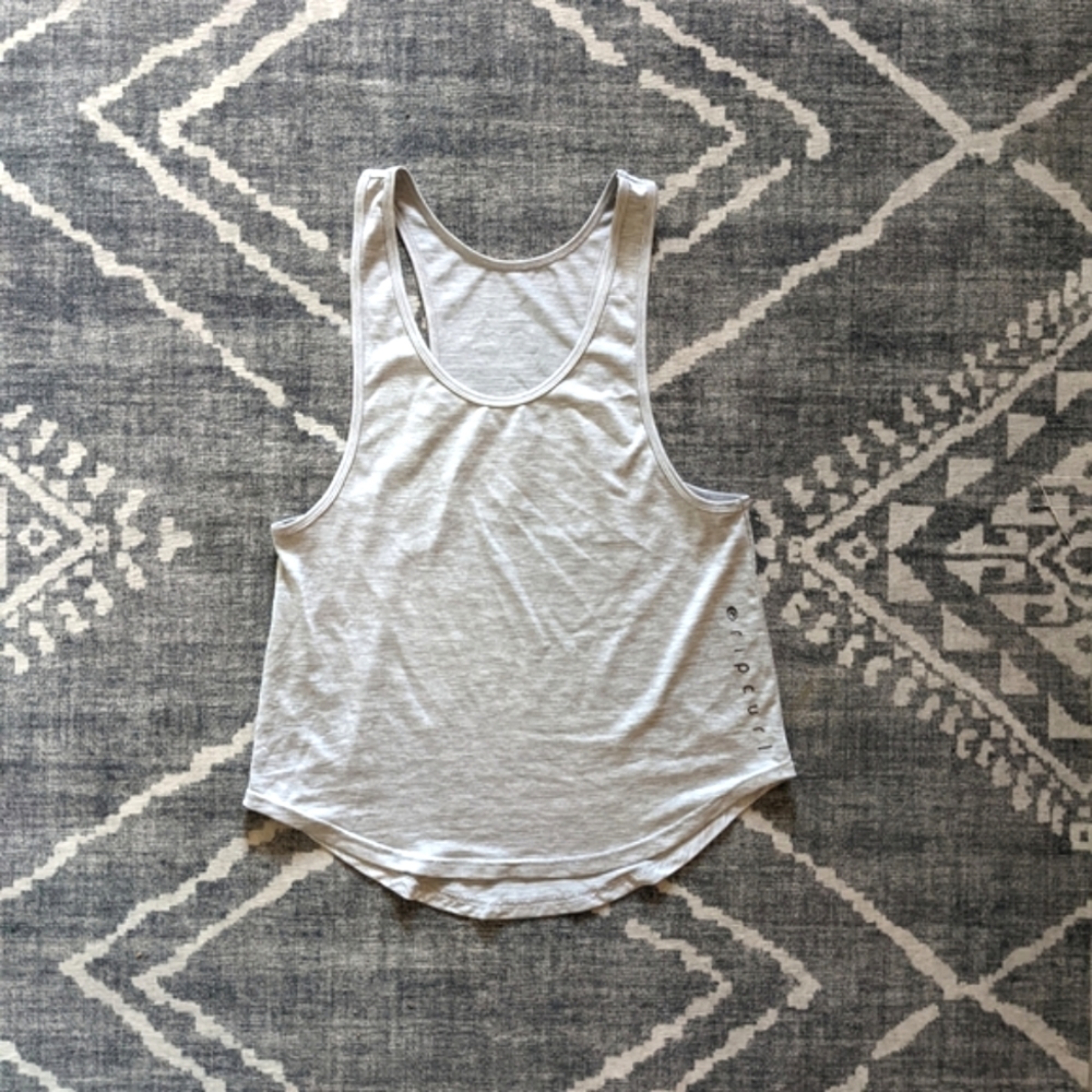 Rip Curl swim surf rash guard top, gray - Picture 4 of 5